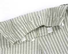 Name It oil green stribede bukser